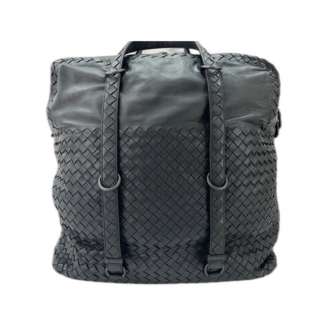 BOTTEGAVENETA INTRECCIATO Shoulder Bag leather black WS33184
