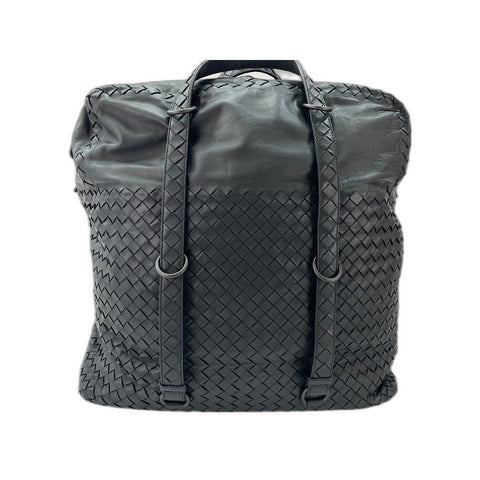 BOTTEGAVENETA INTRECCIATO Shoulder Bag leather black WS33184