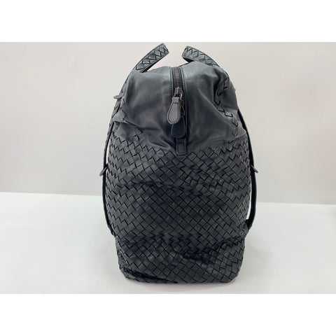 BOTTEGAVENETA INTRECCIATO Shoulder Bag leather black WS33184