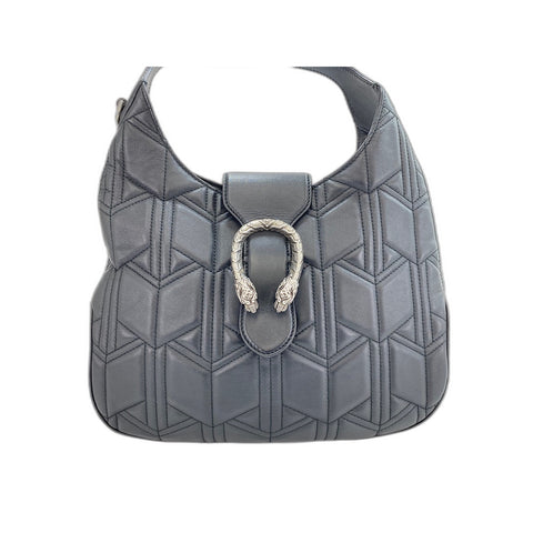 GUCCI Dionysus Shoulder Bag leather black WS33185
