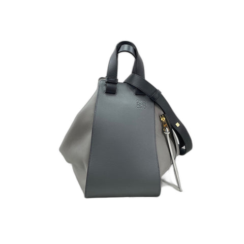 LOEWE hammock Shoulder Bag leather gray WS33188