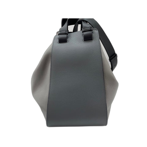 LOEWE hammock Shoulder Bag leather gray WS33188