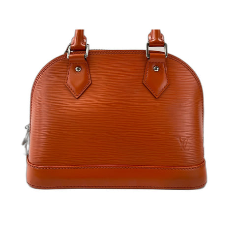 LOUIS VUITTON Alma Shoulder Bag Orange WS33195