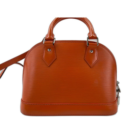 LOUIS VUITTON Alma Shoulder Bag Orange WS33195