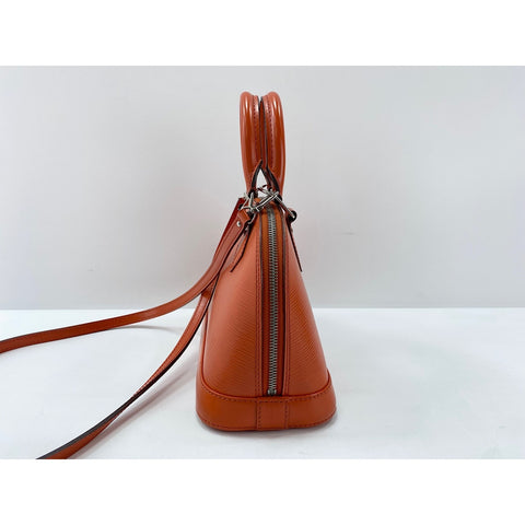LOUIS VUITTON Alma Shoulder Bag Orange WS33195