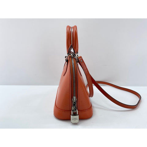 LOUIS VUITTON Alma Shoulder Bag Orange WS33195