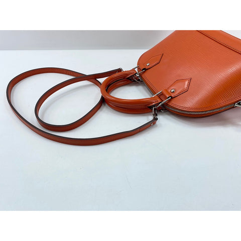LOUIS VUITTON Alma Shoulder Bag Orange WS33195