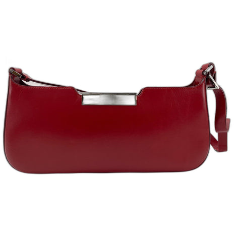 Salvatore Ferragamo Shoulder Bag leather Red WS33196