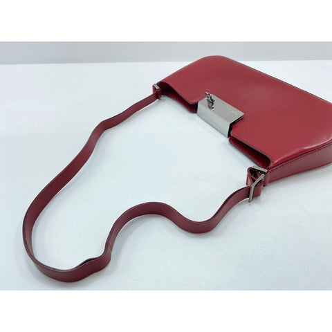 Salvatore Ferragamo Shoulder Bag leather Red WS33196