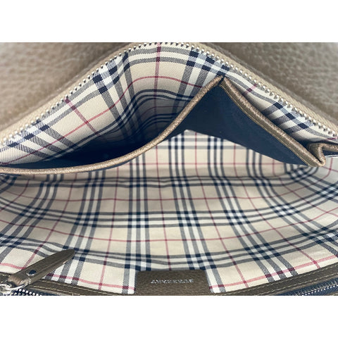 BURBERRY Tote Bag leather Brown WS33197