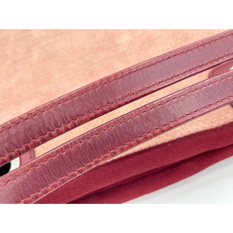 CHANEL Deauville Tote Bag canvas pink WS33199