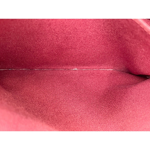 CHANEL Deauville Tote Bag canvas pink WS33199