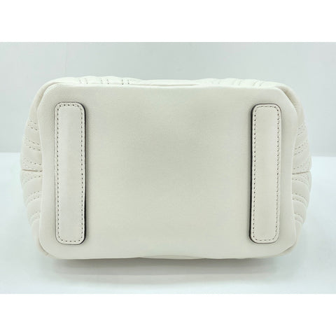 GUCCI GG Marmont Shoulder Bag leather white WS33201