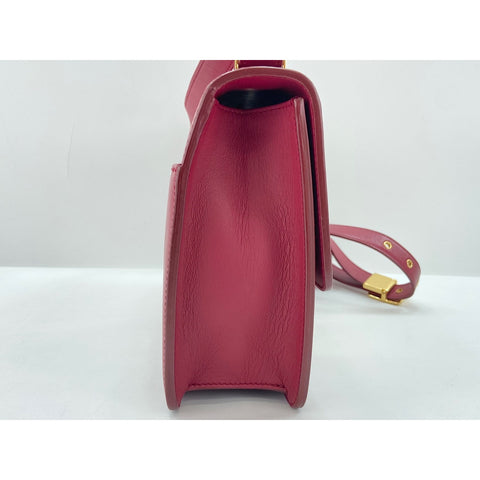 Christian Dior Montaigne Shoulder Bag leather Red WS33202