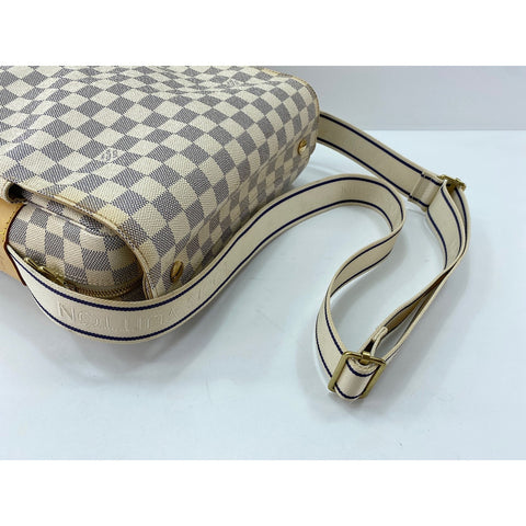 LOUIS VUITTON Naviglio Shoulder Bag white WS33203