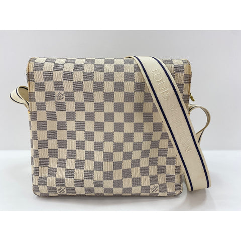LOUIS VUITTON Naviglio Shoulder Bag white WS33203