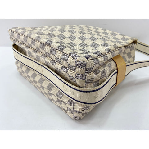 LOUIS VUITTON Naviglio Shoulder Bag white WS33203
