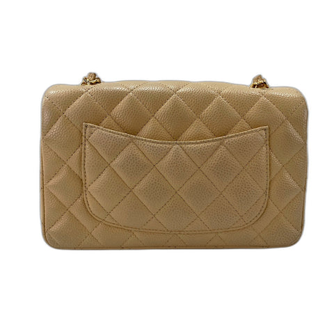 CHANEL Mini matrasse Shoulder Bag beige WS33205