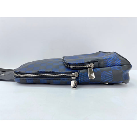 LOUIS VUITTON 3D Avenue body bag blue WS33207
