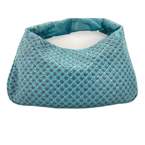 BOTTEGAVENETA Hobo Shoulder Bag leather blue WS33211