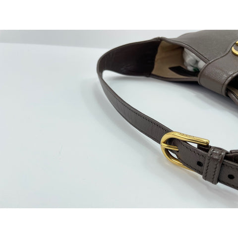 GUCCI aphrodite Shoulder Bag leather Brown WS33212