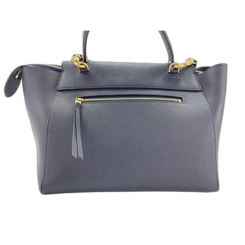 CELINE Belt bag Shoulder Bag leather Navy WS33213