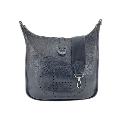 HERMES Evelyn 2 Shoulder Bag black WS33217