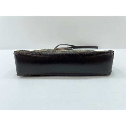 FENDI Shoulder Bag canvas Brown WS33218