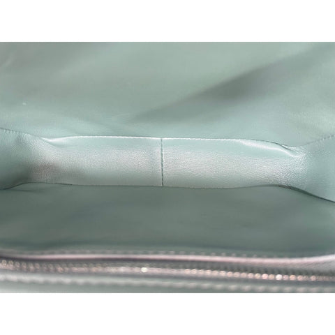 CELINE teen Shoulder Bag leather green WS33219