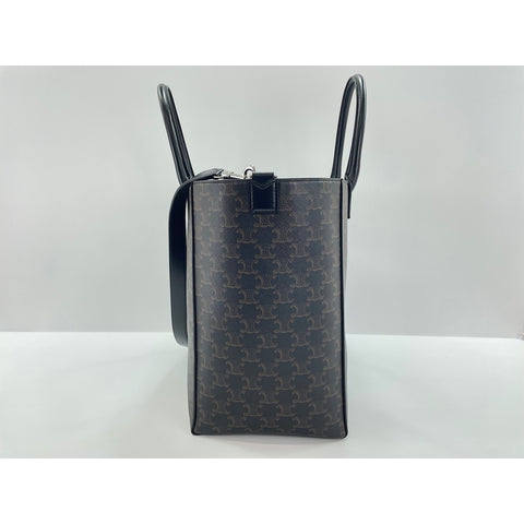 CELINE Tote Bag PVC black WS33223