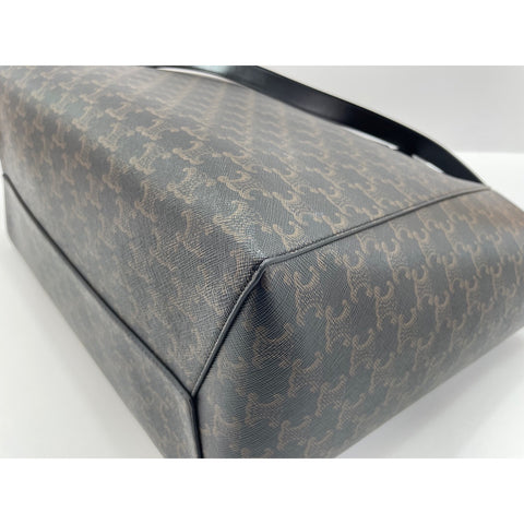 CELINE Tote Bag PVC black WS33223