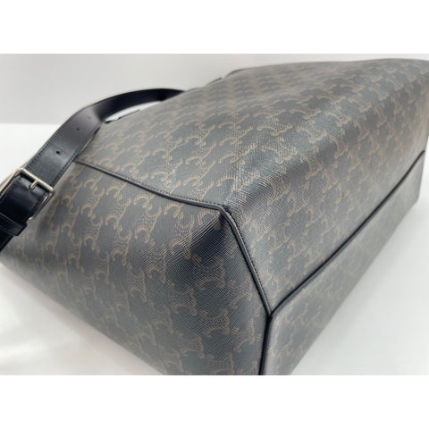 CELINE Tote Bag PVC black WS33223