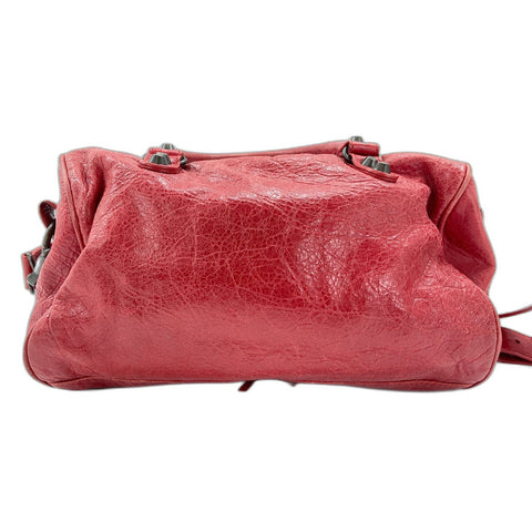BALENCIAGA The city Shoulder Bag leather Red WS33224