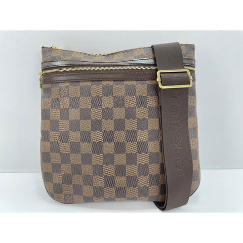 LOUIS VUITTON Pochette Bosphore Shoulder Bag Brown WS33229