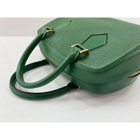 LOUIS VUITTON Sablon Handbag green WS33230