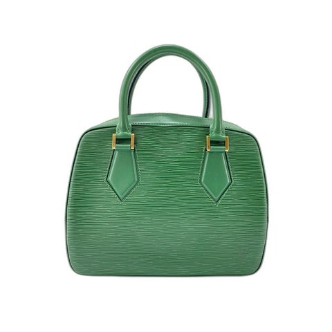 LOUIS VUITTON Sablon Handbag green WS33230