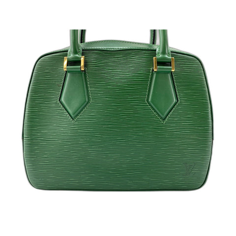 LOUIS VUITTON Sablon Handbag green WS33230