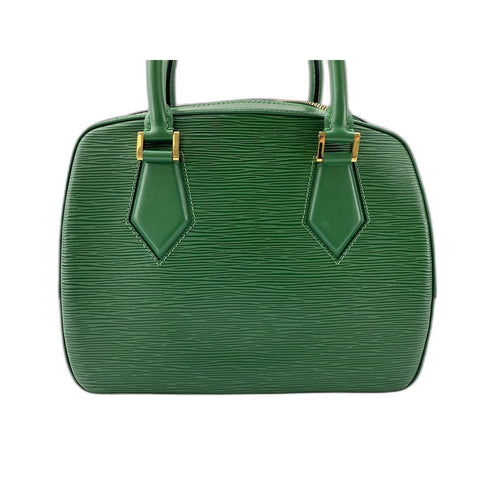 LOUIS VUITTON Sablon Handbag green WS33230