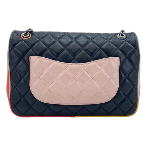 CHANEL Shoulder Bag leather black WS33244