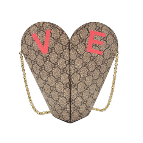 GUCCI valentine's day Shoulder Bag beige WS33246