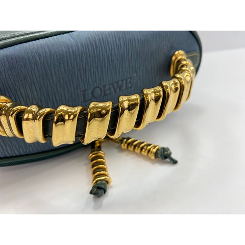 LOEWE Velazquez Handbag leather blue WS33248