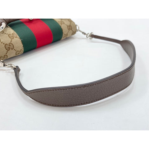 GUCCI Horsebit Handbag Brown WS33250