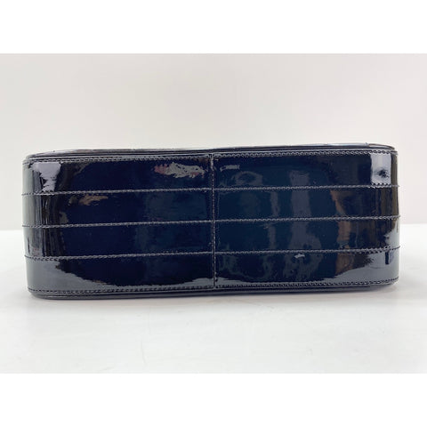 YVES SAINT LAURENT Viki Shoulder Bag enamel black WS33252