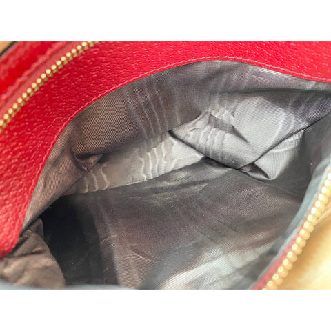 GUCCI Jackie 1961 Shoulder Bag canvas Red WS33255