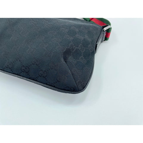 GUCCI Sherry line Shoulder Bag black WS33260
