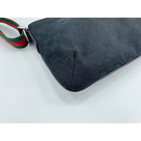 GUCCI Sherry line Shoulder Bag black WS33260