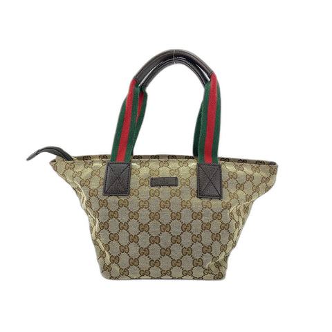 GUCCI Sherry line Handbag beige WS33261