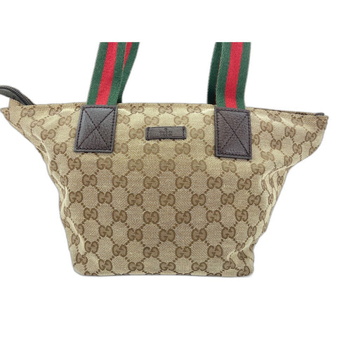 GUCCI Sherry line Handbag beige WS33261