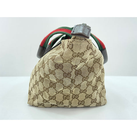 GUCCI Sherry line Handbag beige WS33261