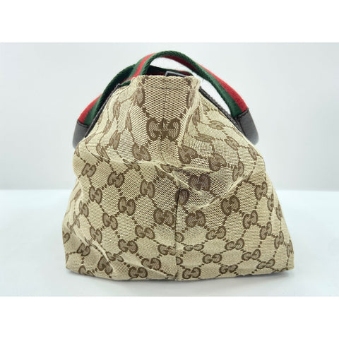 GUCCI Sherry line Handbag beige WS33261